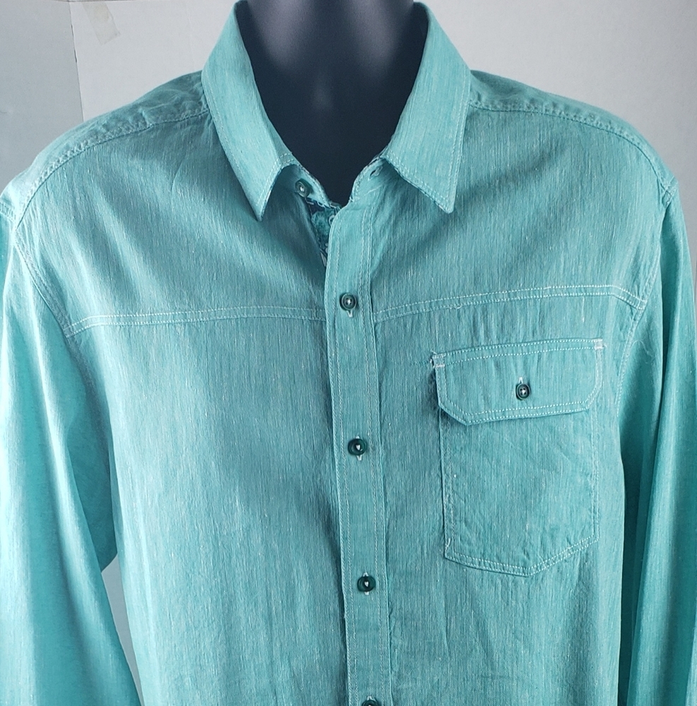 Sean John -Pool Green Long Sleeve Shirt